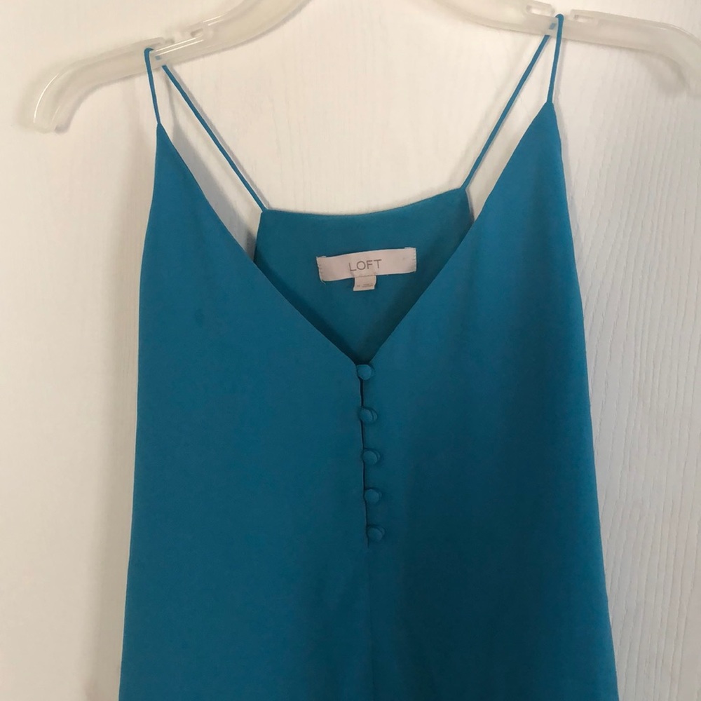 Blue spaghetti strap Shirt